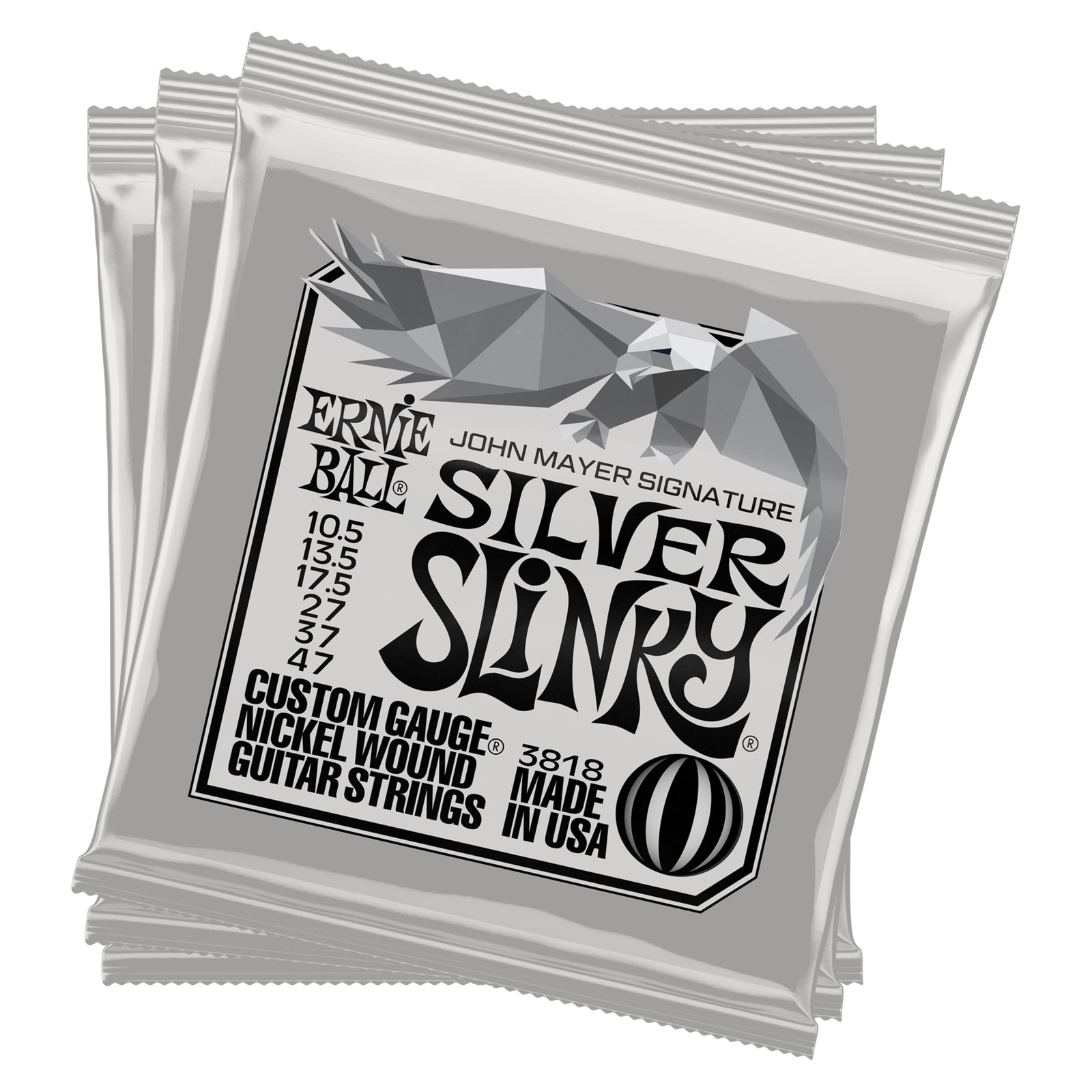 Ernie Ball EB3818 10,5-47 Коробка Джона Майера - E-Gitarrensaiten