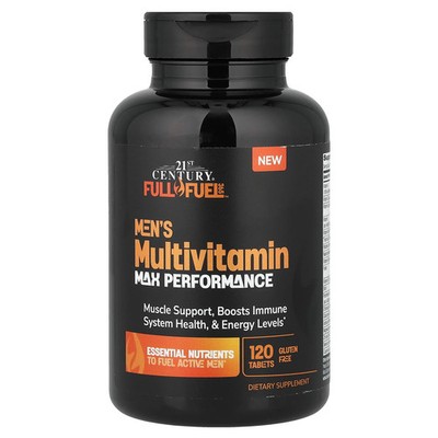 Full Fuel 365 , Men's Multivitamin, Max Performance, 120 Tablets