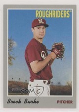 2019 Topps Heritage Minor League Edition Brock Burke #118 0a2
