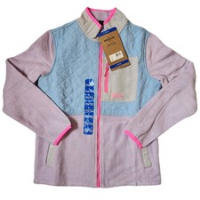 Eddie Bauer Kids Polar Fleece Jacket   Large 10/12   Pastel Lilac   NWT