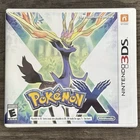Pokemon x Nintendo 3DS 2013 Authentic Cartridge and Case Tested and Working