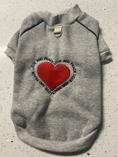 Plaid Dog Sweater Dress for Small Dogs Warm Winter Outfit for Girl Boy