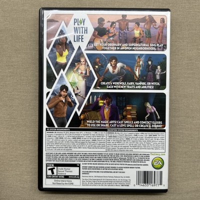 Sims 3 + Supernatural (Windows/Mac PC 2012 2-Disc DVD-ROM