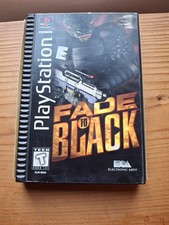 Fade to Black (Long Box) (Sony PlayStation 1, 1996) CIB complete