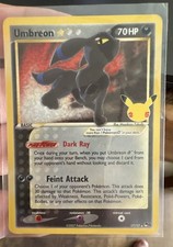 Umbreon Star 17/17 Celebrations: Classic Collection Holo on eBay