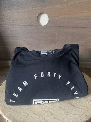 Rancho Cucamonga California CA T-Shirt F45 WORK OUT SHORT SLEEVE SIZE XL BLACK