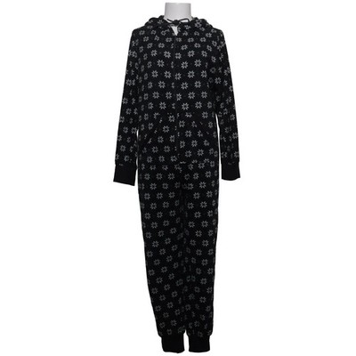 Qed London, Freizeit Overall, Größe: XXL, Schwarz/Weiß, Polyester #wQk