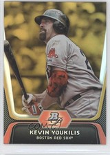 2012 Bowman Platinum Gold Kevin Youkilis #75 0h3