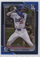 2024 Bowman Draft Chrome Blue Refractor 128/150 Joendry Vargas #BDC-177 1g1q
