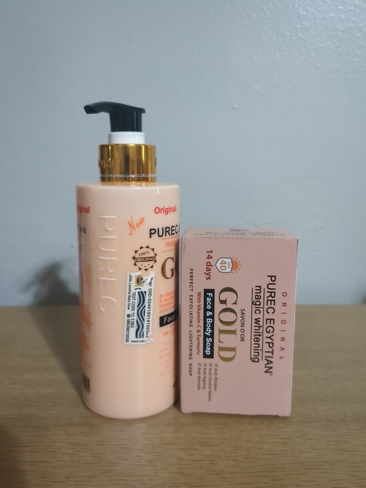 & Soap Vit. C & Turmeric Base. 💯 Original 👌