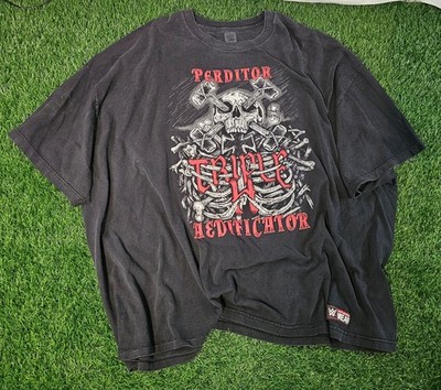 Faded WWE Shirt Triple H Perditor Aedificator Creator Destroyer Shirt Men's 5XL