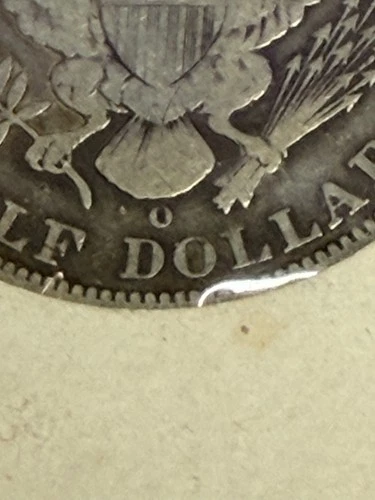 1902  O 0 Barber Half Dollar Coin  NOT BEAT. L"OO"k