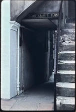 Vintage Kodachrome 35mm Slide Lady Stair's Close Edinburgh 1983