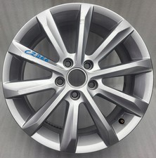 1x Alufelge 17 Zoll 6.5" 5x112 41ET Glanz Silber 3G0601025C VW Passat Rim Wheel