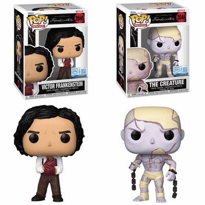 Funko Pop Frankenstein - Victor Frankenstein #2045  The Creature #2046 In Stock