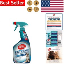 Enzyme Cleaner Pet Stain Odor Remover Urine Feces Dog Cat Carpet Upholstery 32oz