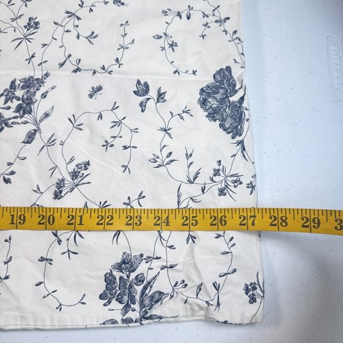 Federa cuscino Ikea standard blu floreale toilette cotone chiusura cravatte moderne - Foto 11 di 15
