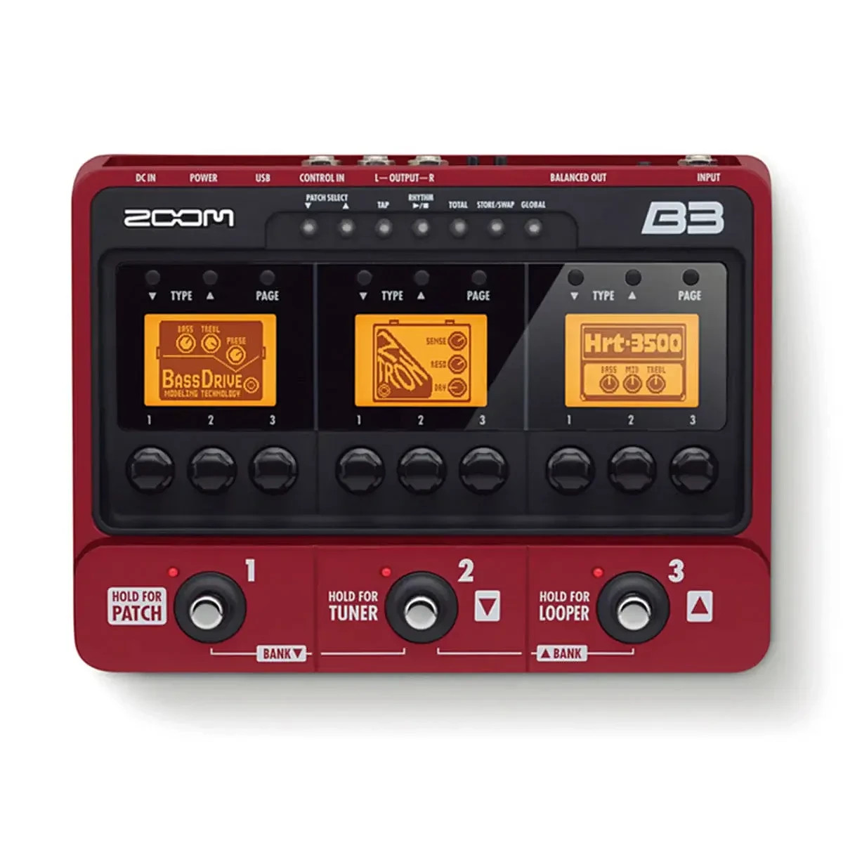 Zoom B3 Multi-Effects Guitar Effect Pedal for sale online | eBay