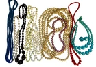 Vintage Lot Costume Jewelry Estate 13 Pcs. Pop Beads Colorful Necklaces Wearable