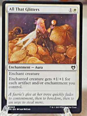 MTG All That Glitters - Commander Masters #9 Magic Gathering Card NM