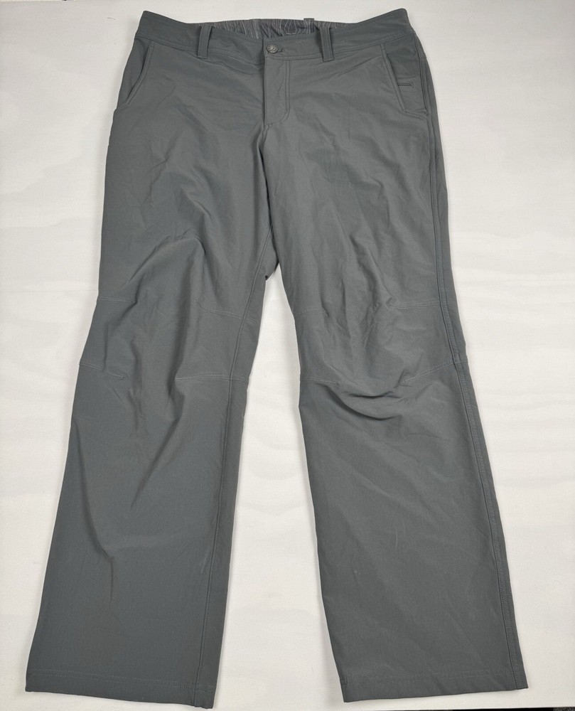 Lululemon Mens Performance Outdoor Pants Gray 40x33
