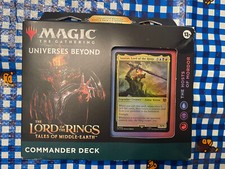 Magic the Gathering Lord of the Rings Commander Deck Hosts Of Mordor NEW BOX