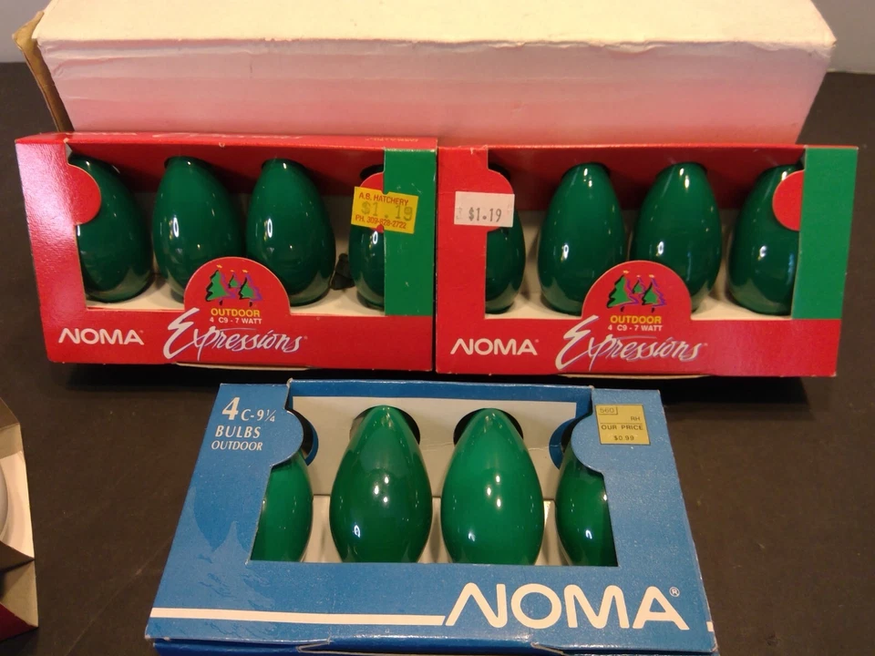 7 Packs of NOMA C9 Christmas Replacement Bulbs - NIP - Image 2 of 4