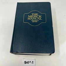 The Merck Manual of Diagnosis And Therapy 13th Edition VTG 1977 HC