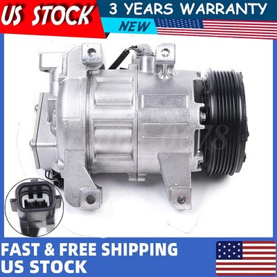 A/C AC Compressor w/ Clutch For 2013-2018 Nissan Altima 2.5L S SR 926003TA3B