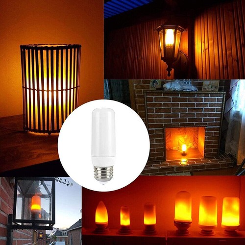 Flicker Flame LED Light Bulb E27 E12 E14 B22 Fire Burning Effect Simulated Bulbs - Picture 8 of 16