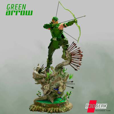 Green Arrow - 3D gedruckter Modellbausatz - Fan Art (B3dserk)
