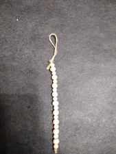 Wooden Bead Christmas Ornament/farmhouse style