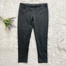 Theory Seamed Gray Leggings Size Small Pull On Casual classic Stretchy