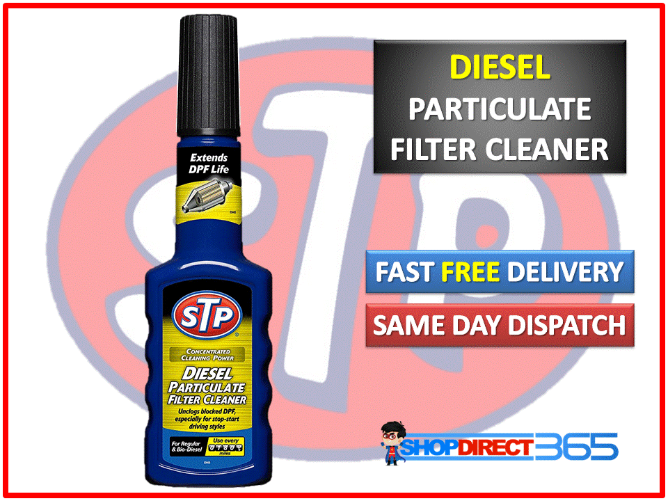 STP DIESEL PARTICULATE FILTER CLEANER DPF FUEL ADDITIVE FLUID