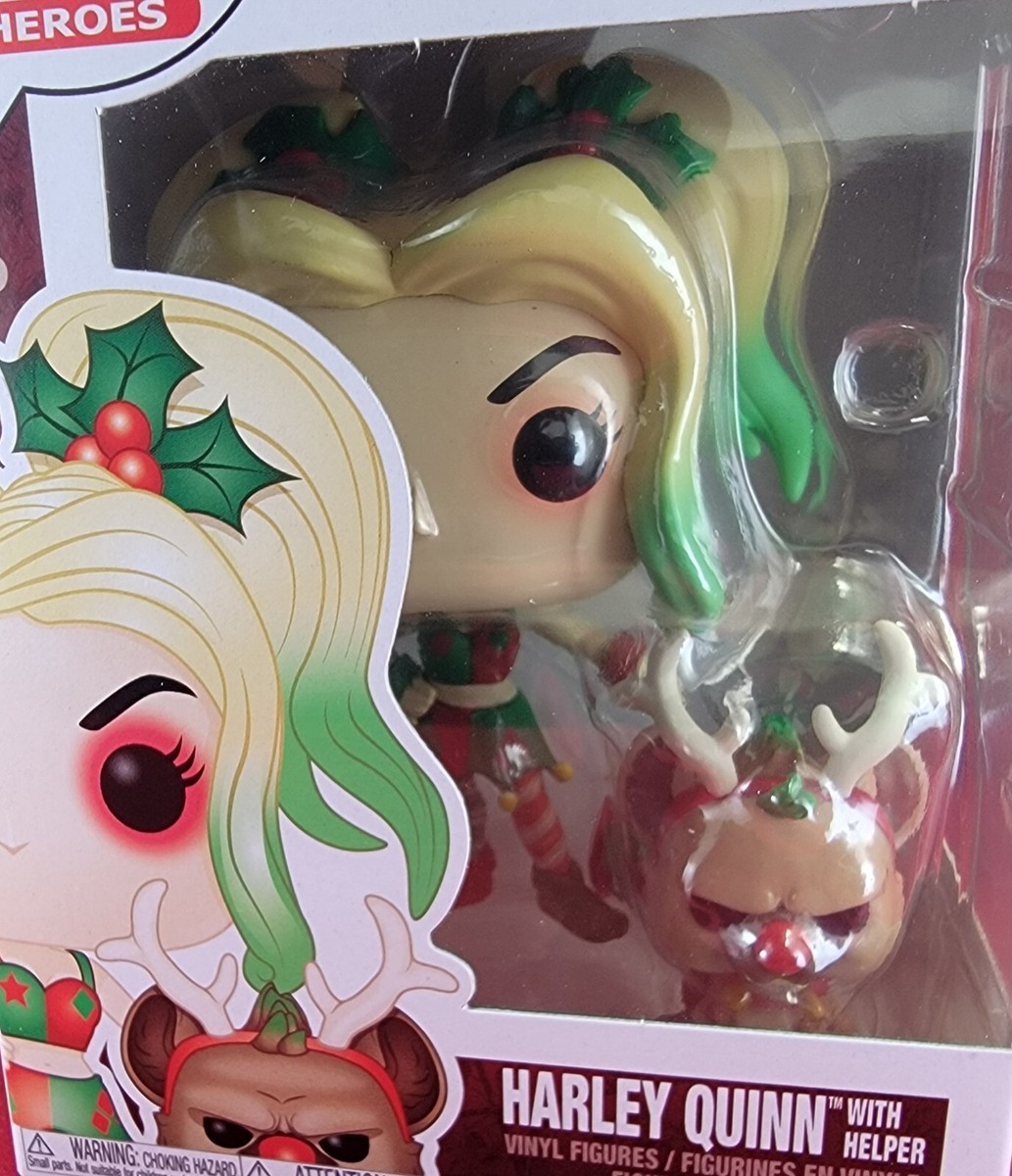 Harley quinn with helper funko # 357 (nib) With Pop Protector | eBay