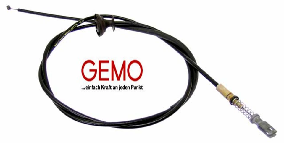 Cable de liberación de capó para Mercedes Benz W111 W108 - GEMO Foto 2 de 4