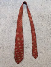 Brooks Brothers Makers Tie Mens Silk Necktie Vintage Floral England 56 Inches