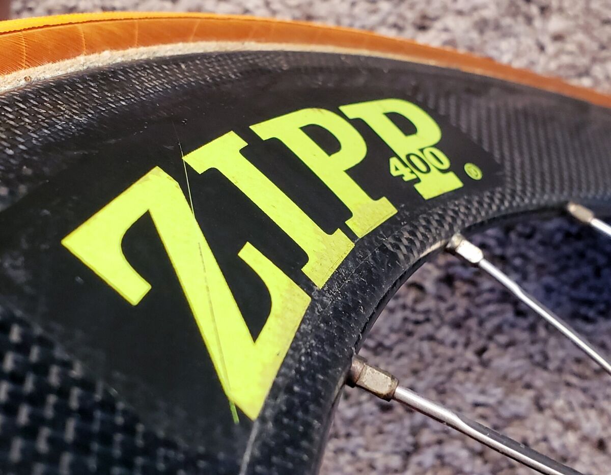 Zipp 400 Speed Weaponry Carbon Fiber 650c Rear Wheel Shimano Zipp 400 Speed Weaponry Carbon Fiber 650c Rear Wheel Shimano