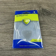 Sof sole Gel Ball of Foot Comfort Insole OSFM Clear