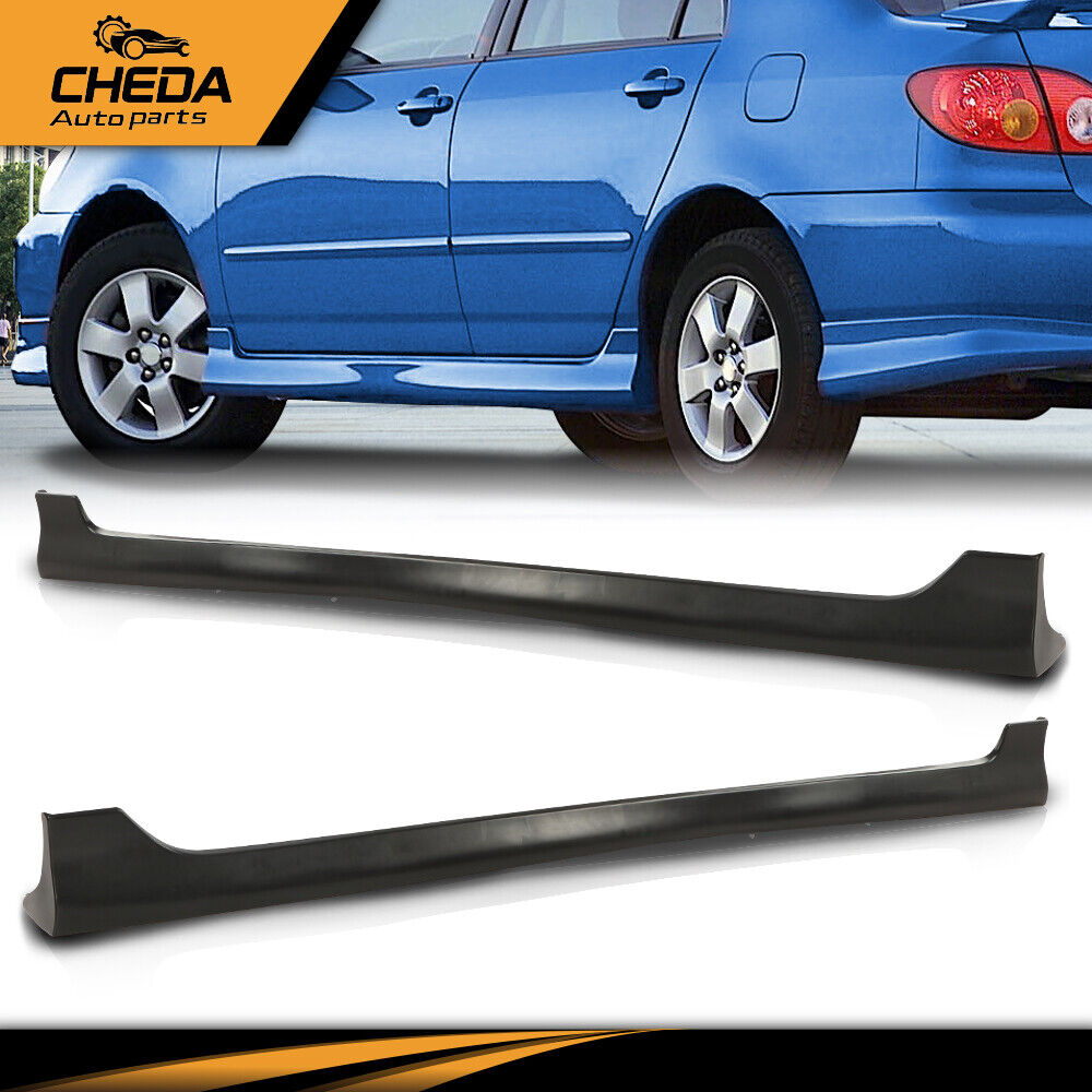 Side Skirts Body Kit Fit For 2003-2008 TOYOTA COROLLA S Side Skirts Body Kit Fit For 2003-2008 TOYOTA COROLLA S