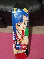 Hook Ups Skateboard Deck Ice Cream Girl 8.25"