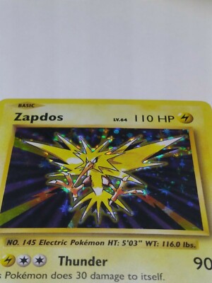2016 zapdos pokemon card holo Zapdos (42/108) [XY: Evolutions] Damaged Reverse Holofoil