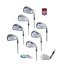 TCI Tour Edition Irons Set 4-9 + PW & SW (DCI Type) STIFF  FLEX: CHOOSE LENGTH 