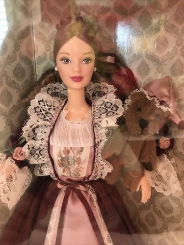 Mattel VICTORIAN BARBIE Doll with CEDRIC BEAR 1999 Collector Edition 25526 NIB - Picture 6 of 11