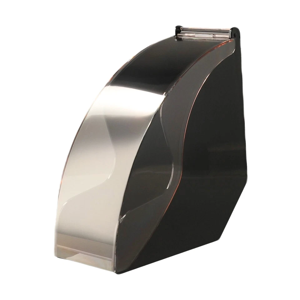 Elegante y moderno soporte de papel para filtro de café con cubierta de acrílico Foto 3 de 4