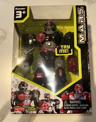 Cybotronix MARS Motorized Attack Robo Squad Walking Robot XSS 7' Used