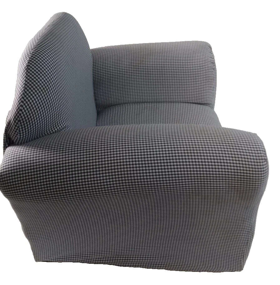 Круглый стул Fantasy Furniture CR16 Fantasy Furniture темно-синий гингем - Изображение 3 из 4