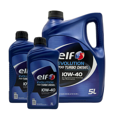 7L Elf Evolution 700 Turbo Diesel 10W-40 5 + 2 Liter Motoröl RN0700 RN0710