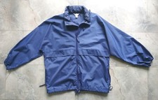 Leichte Jacke Übergangsjacke Wind/ Regen Jacke Gr M 40/ 42 Blau , mit Kapuze