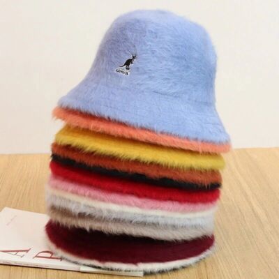 Hip-Hop Classic Kangol Bermuda Casual Bucket Hat CapSports Winter Warm Women Men